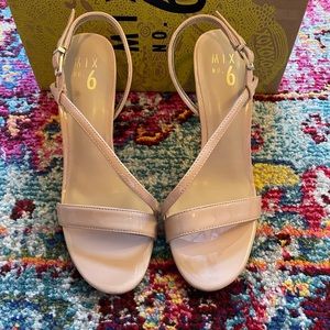 Mix No. 6 Maple Sugar (Nude) Heels - Size 8.5
